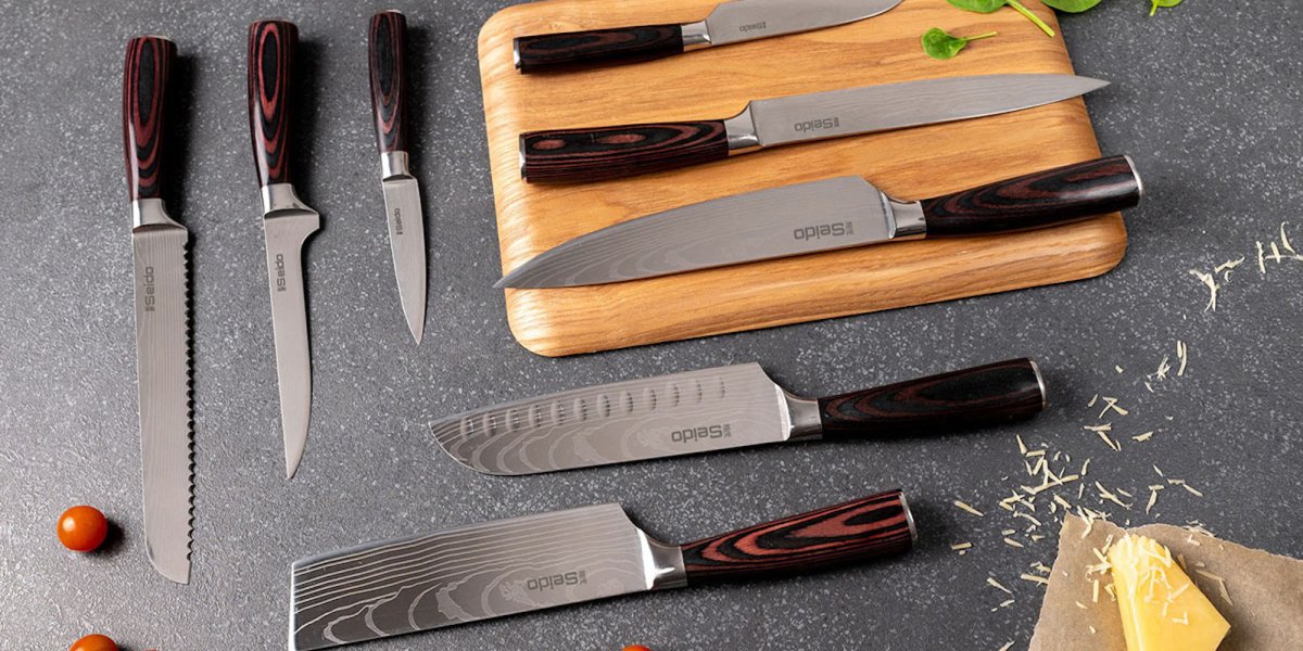 Save over $300 on this 8-piece stainless steel Japanese knife set, only $70