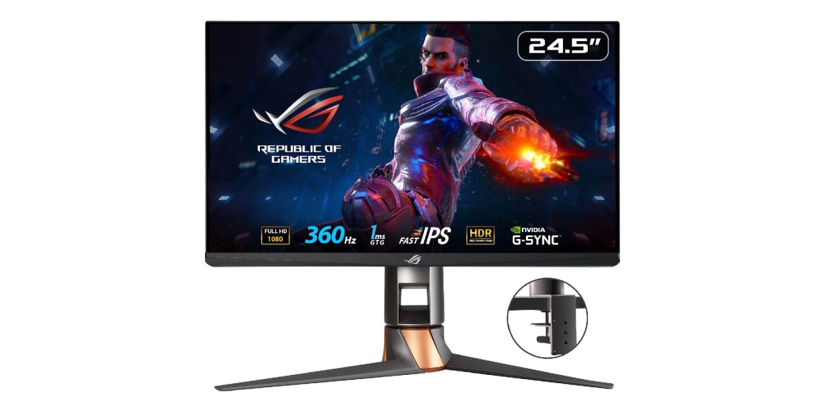 360Hz Refresh Rate !!!, ASUS ROG Swift PG259QNR 360Hz Gaming Monitor  Overview