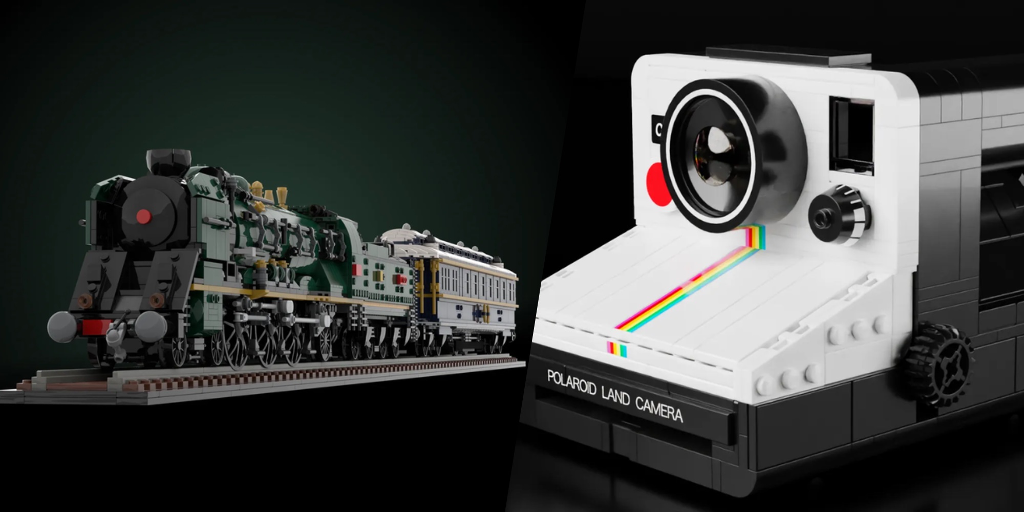 LEGO announces four new Ideas kits, including Orient Express train, Polaroid  camera, more