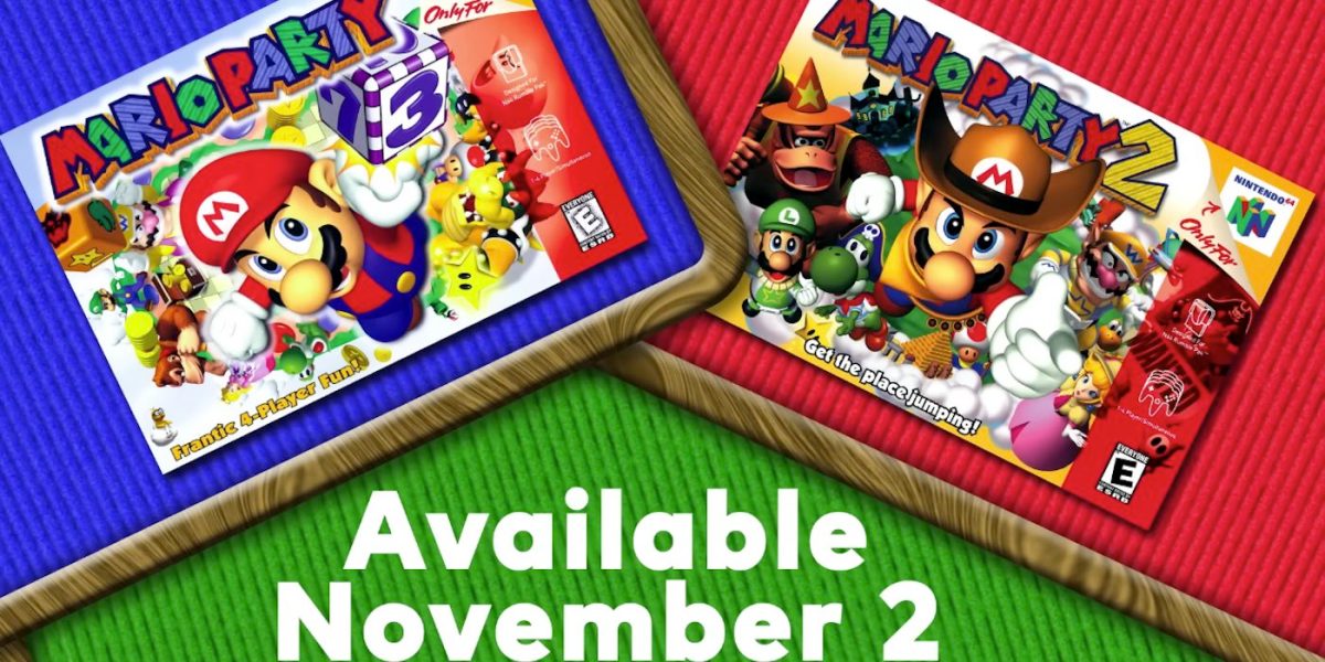2 classic 'Mario Party' games are coming to Switch next month