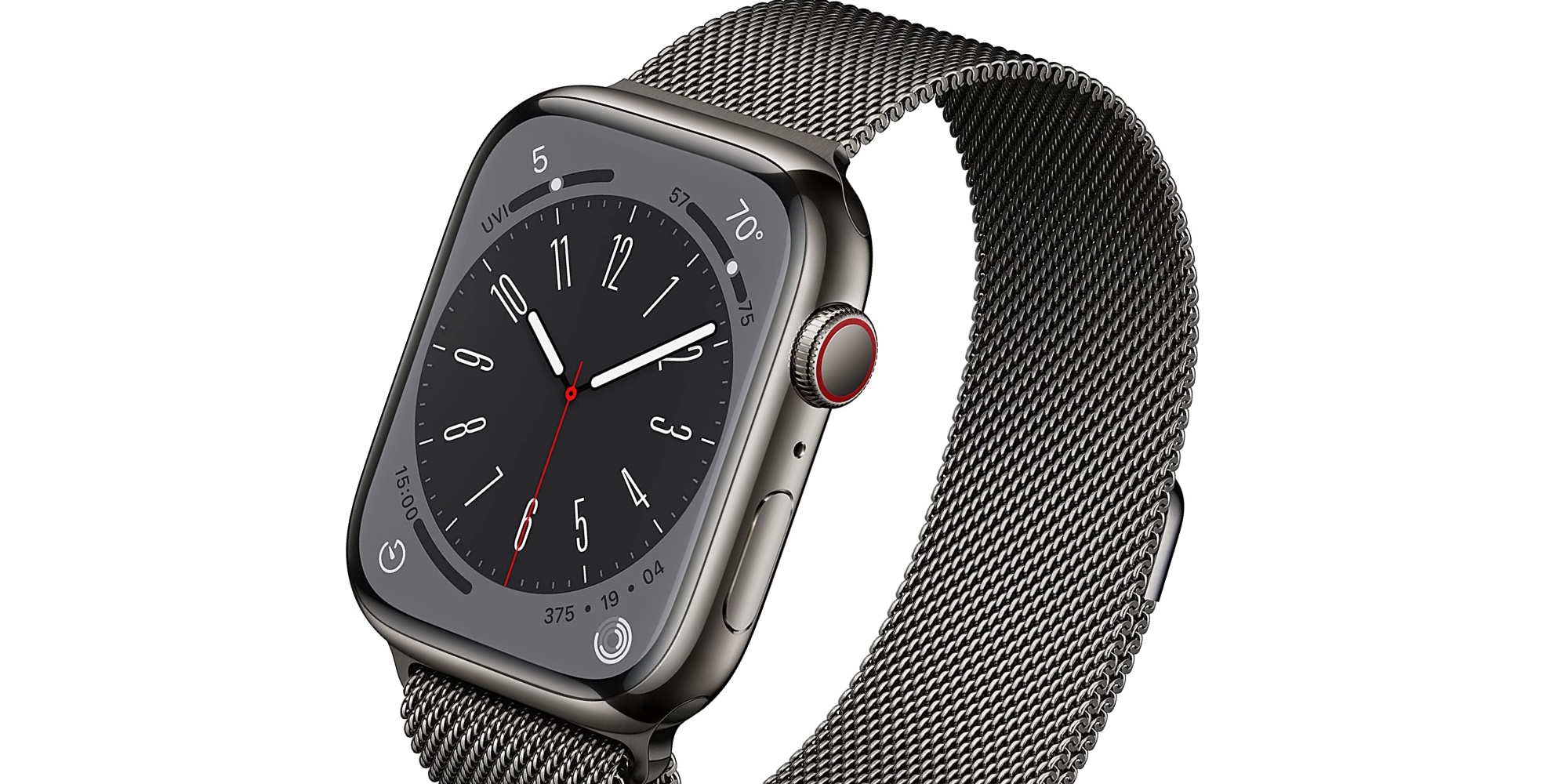 Save $100 on stainless steel Apple Watch Series 8 with Milanese Loop at ...