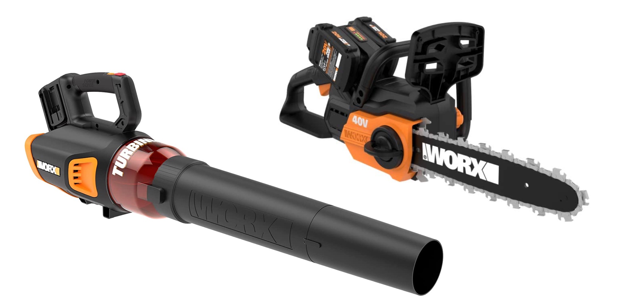 WORX Gold Box discounts electric leaf blowers and chainsaws for