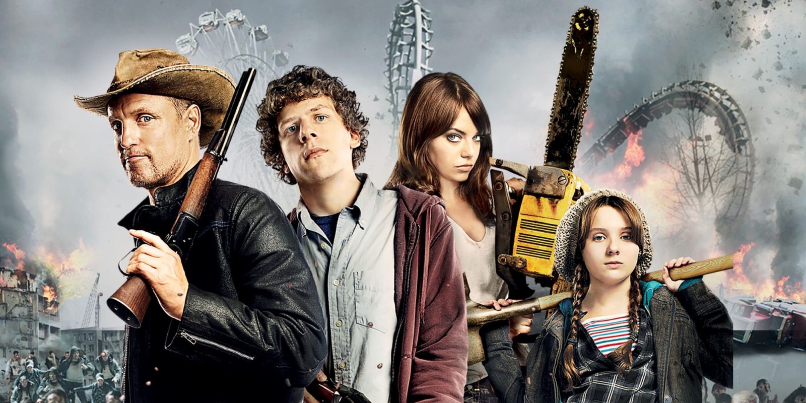 a couple of people standing on a stage