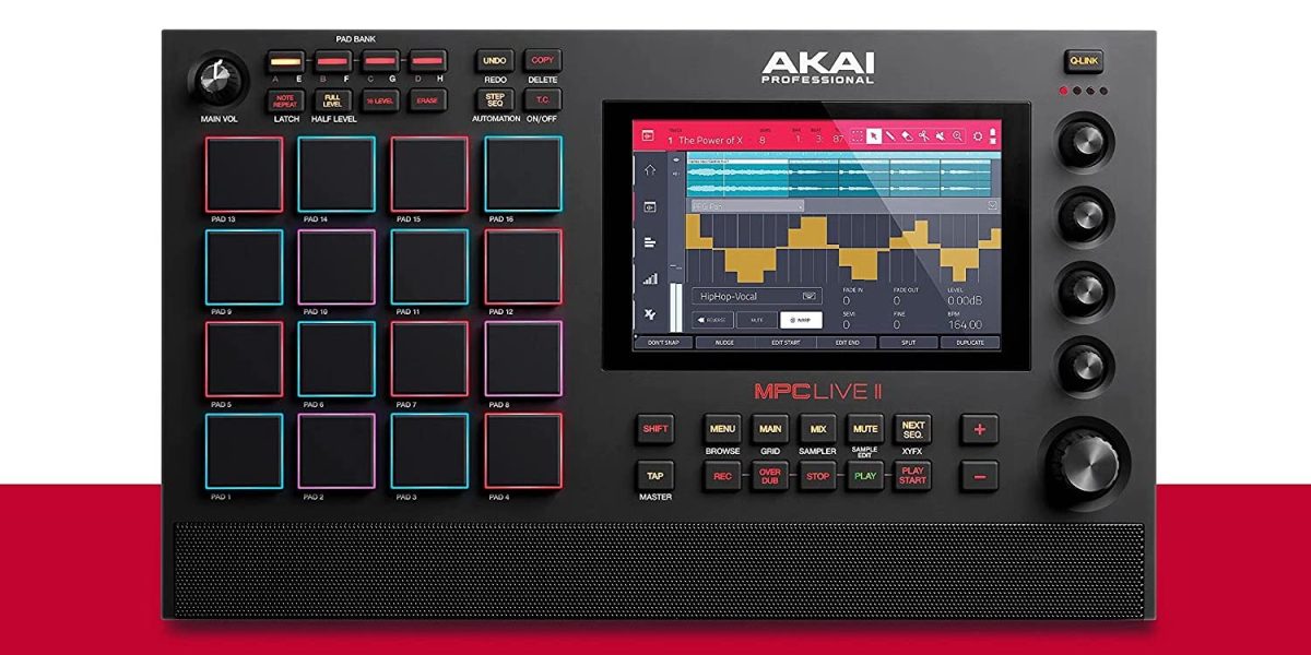 AKAI Professional MPC Live II Professional Portable Drum Machine and Sampler