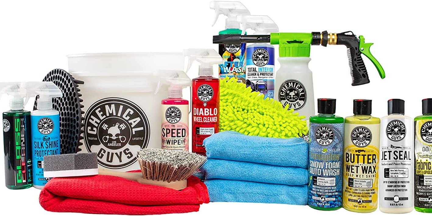 offers up to 25% off massive collection of Chemical Guys car wash  gear/kits from $6.50