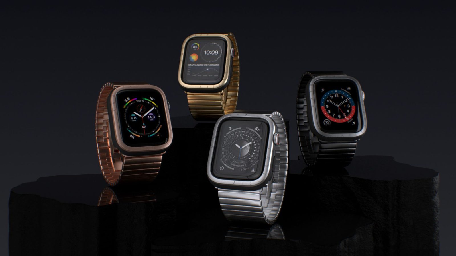 時計 Casetify Stainless Steel Monolink Band New stainless-steel Apple Watch band from CASETiFY arrives