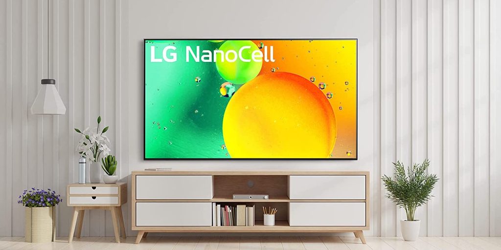 LG 50-inch Class NanoCell 75UQA Series LED 4K UHD Smart TV