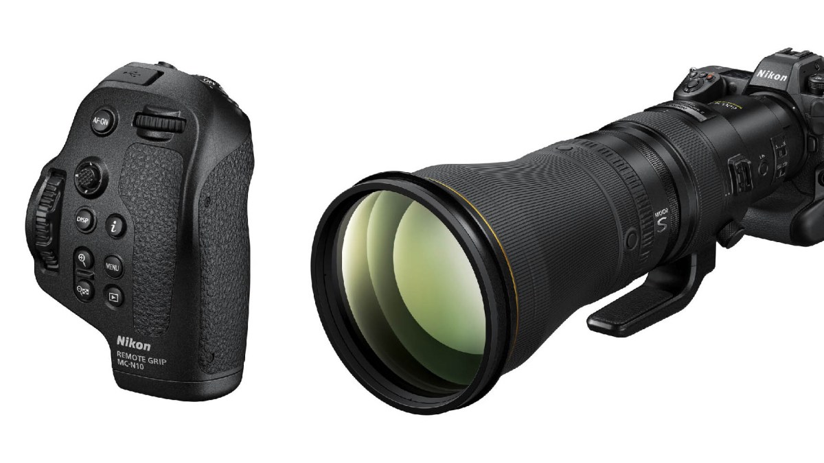 Nikon Z 600mm Lens and MC-N10 Remote Grip