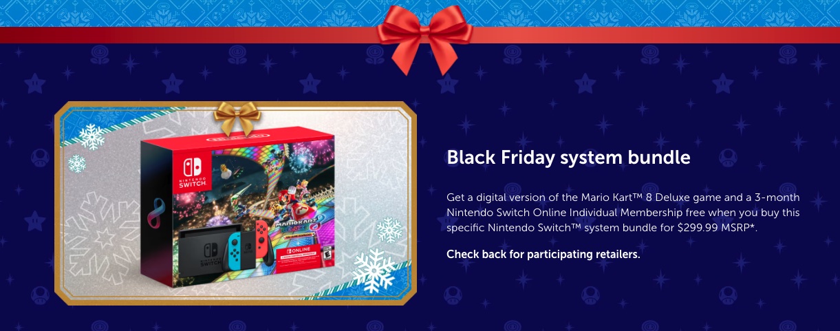 Nintendo Black Friday Deals