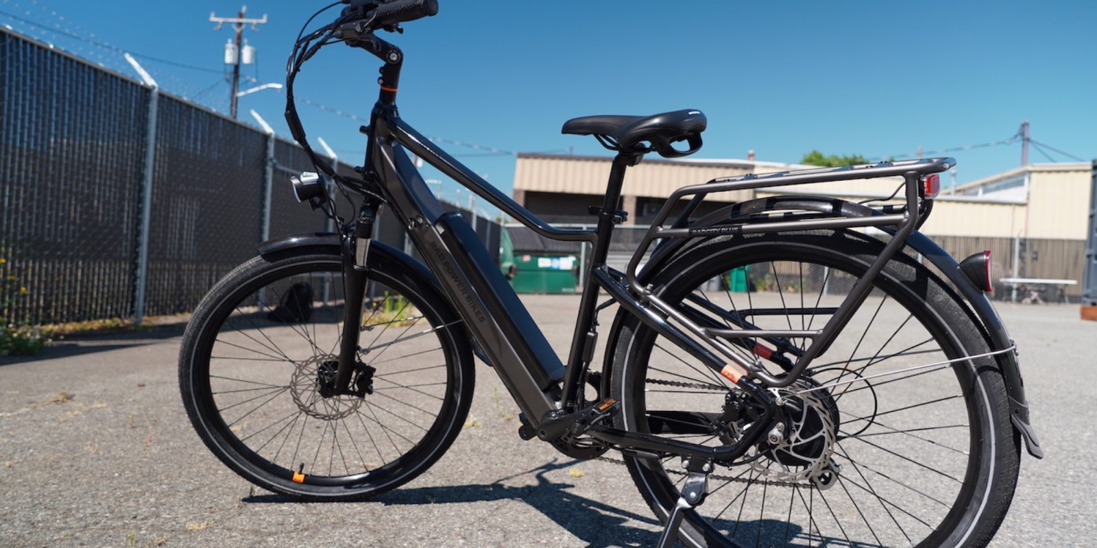 a bicycle parked on a sidewalk