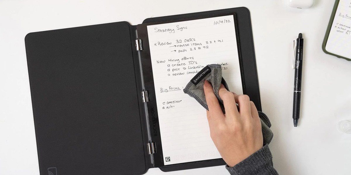 Rocketbook Pro reusable smart notebook