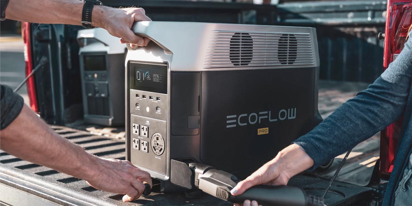 EcoFlow, DELTA PRO Power Station+Smart Generator (Dual Fuel) Bundle