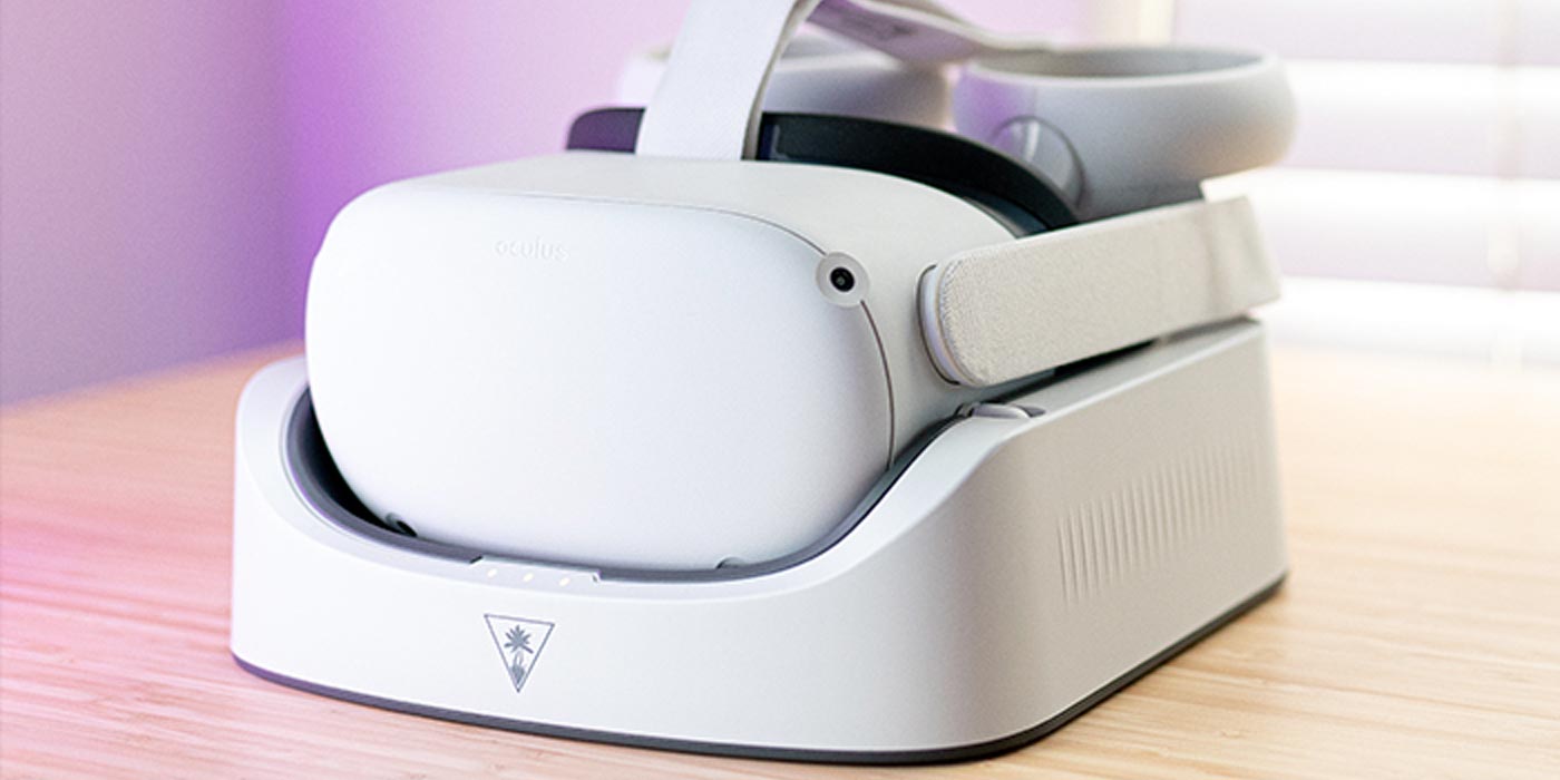 Fuel Meta Quest 2 VR charging station includes controller batteries