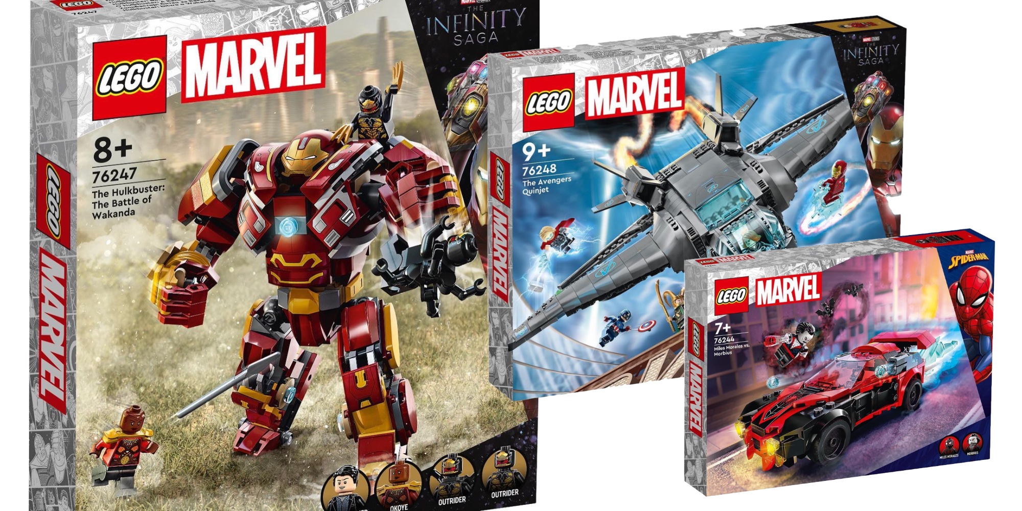 LEGO Marvel 2023: Hulkbuster, Morbius, and more launching Jan 1