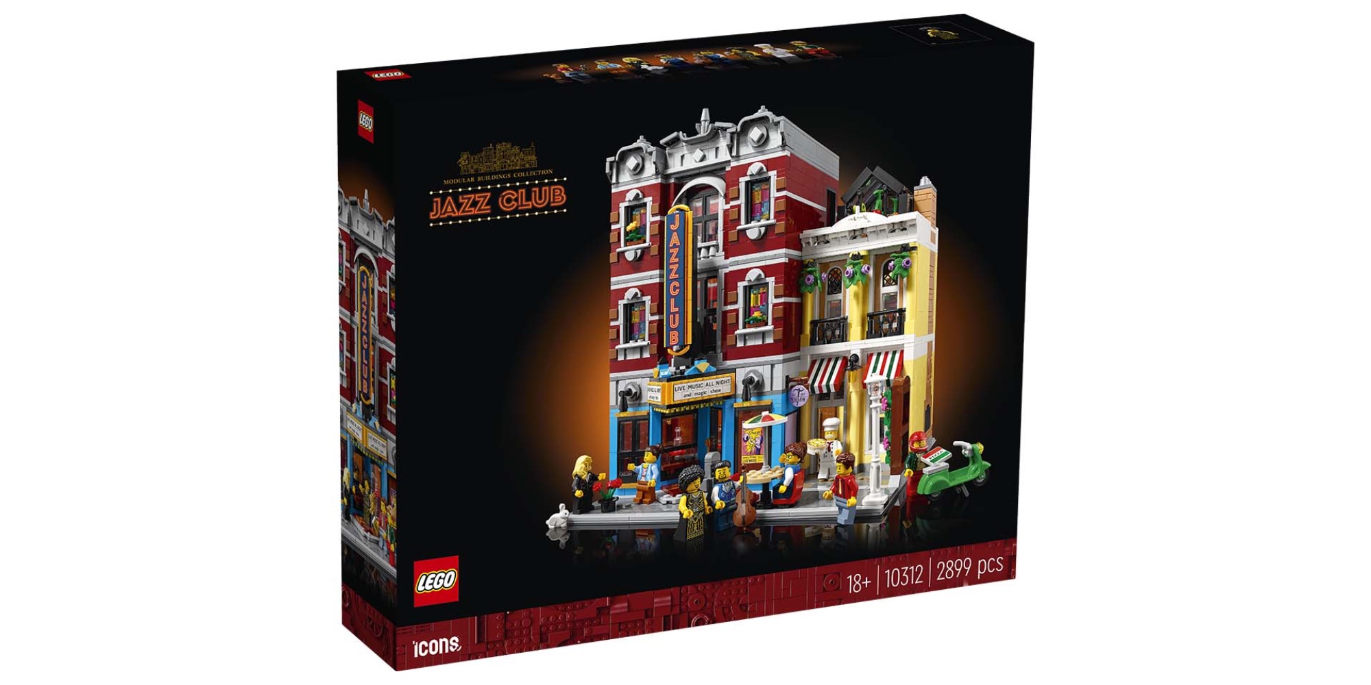 LEGO-Compatible Lighting for Jazz Club Building Set