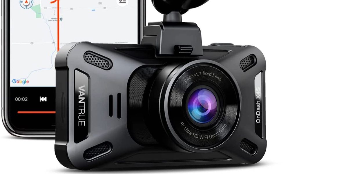 Vantrue X4S Duo 4K WiFi Dual Dash Cam, 4K Front and 1080P Rear Wireless  Dash Camera