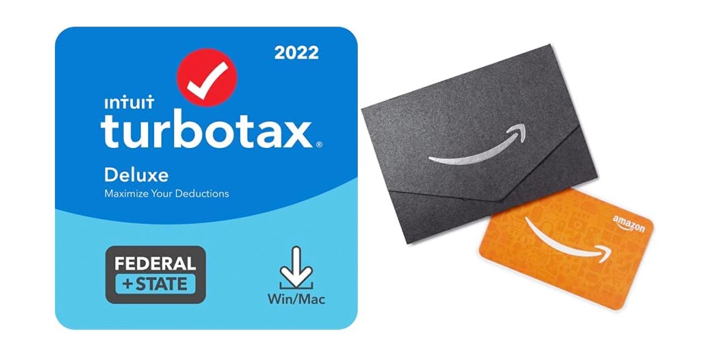 Prep for 2022 taxes with TurboTax Deluxe + State for 45 and get a