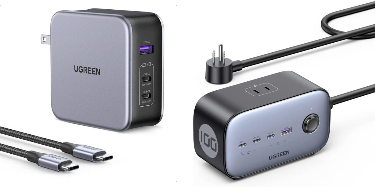 UGREEN DigiNest Pro 100W and 140W Nexode USB-C chargers hit new lows from  $80