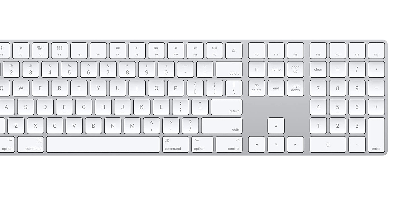 Don't need Touch ID? Apple's prev-gen. full-size Magic Keyboard