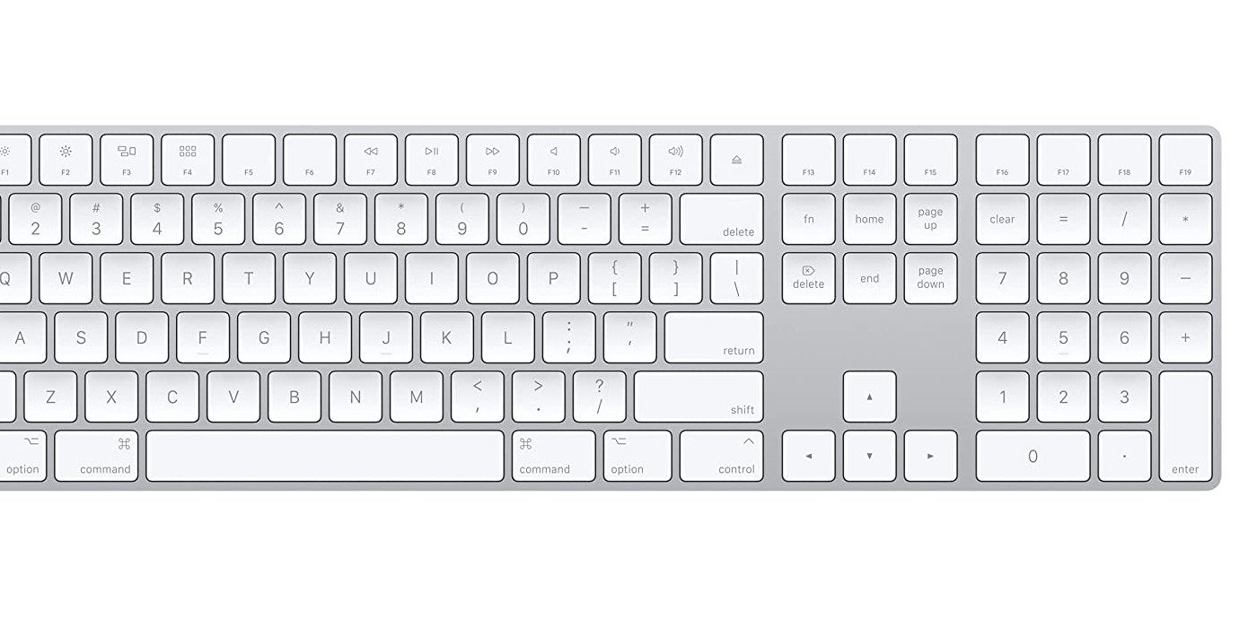 a close up of a computer keyboard