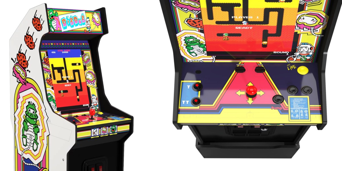 Arcade1Up DIG DUG Bandai Namco Legacy Edition Arcade