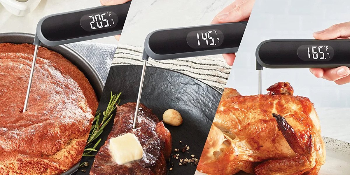 Instant Read Meat Thermometer Cooking Digital Food Thermometer
