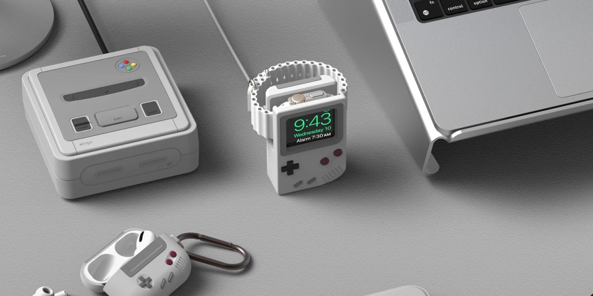Game Boy Apple Watch stand W5 Apple Watch Ultra