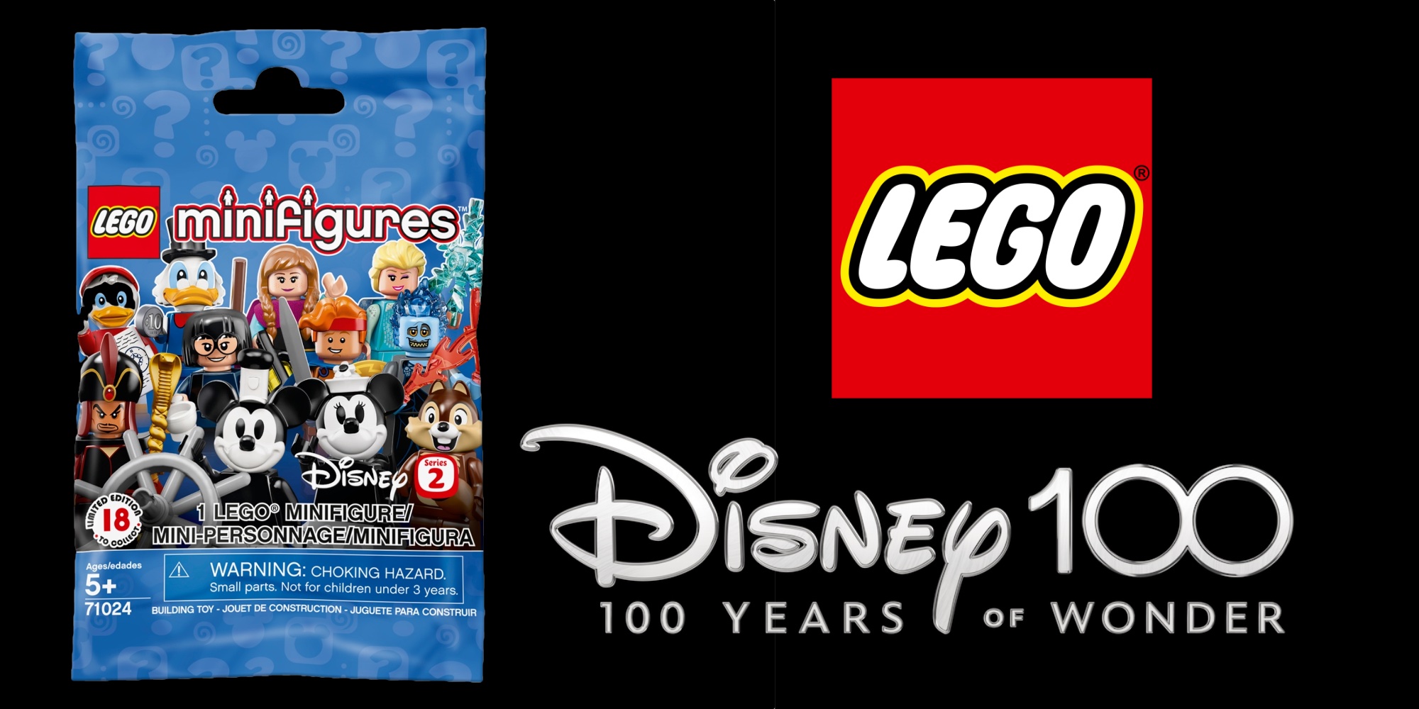 LEGO Disney 100th anniversary minifigures