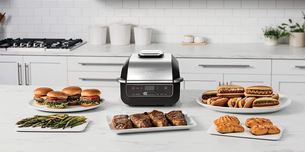 Ninja’s latest 2022 Foodi 6in1 Indoor Grill Air Fryer is now 50 off