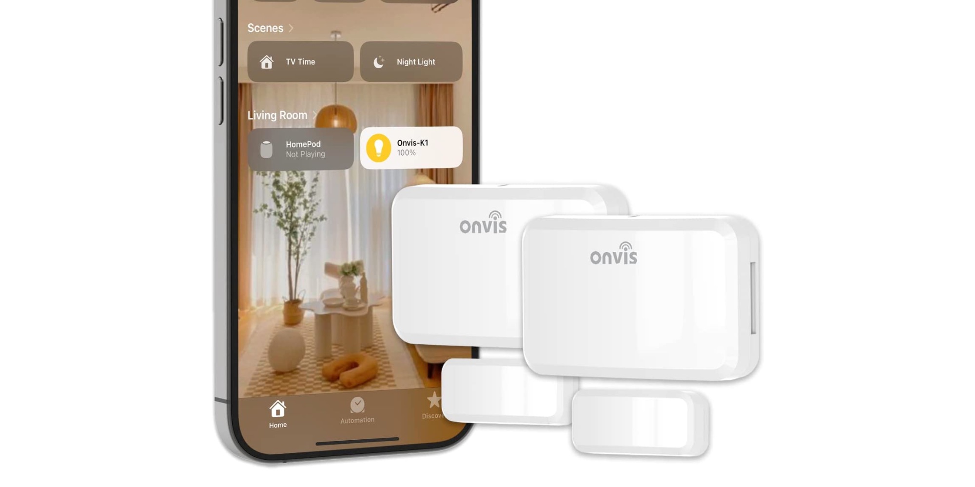 Automate your HomeKit setup with Onvis Thread contact sensors from 25.