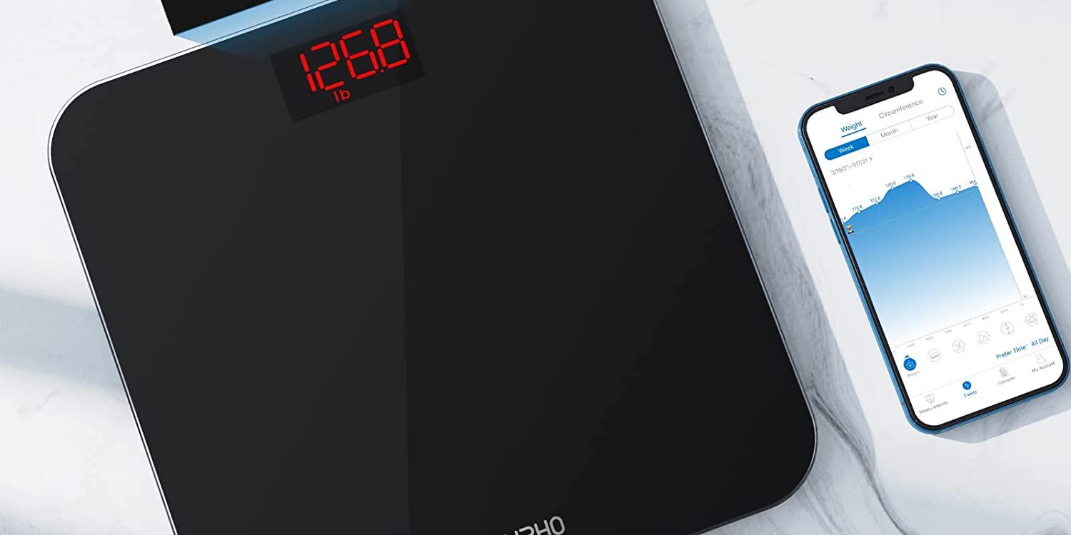 Renpho's Core 1s BMI smart scale works with Apple Health, Google Fit