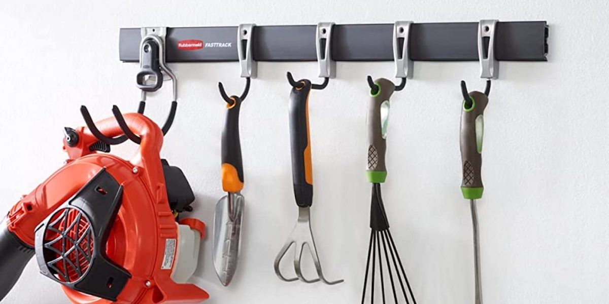 Organize your space with new lows on best-selling Rubbermaid hook and rail  kits from $15