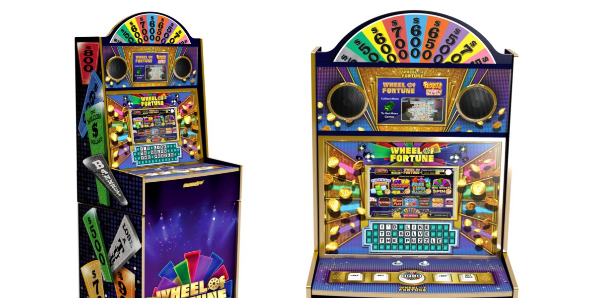 Wheel of Fortune Casino arcade machine