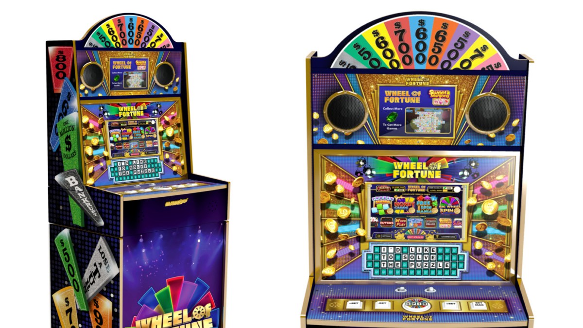 Wheel of Fortune Casino arcade machine