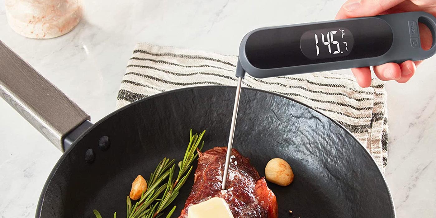 Digital Meat Thermometers for Cooking Meat - Waterproof, Instant Read -See  Video