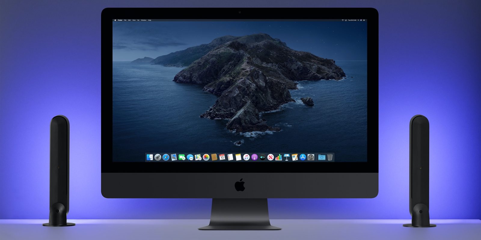 a desktop computer monitor sitting on top of a desk