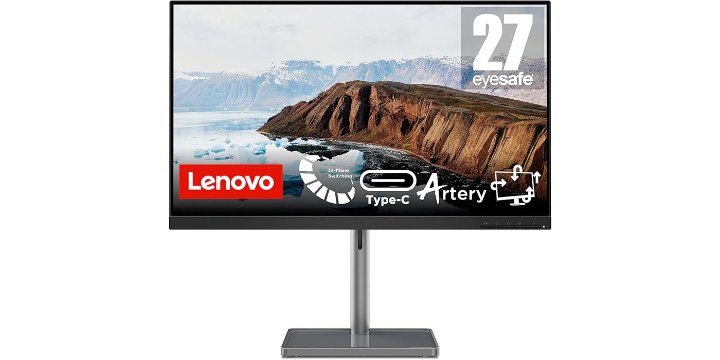 Lenovo's 27-inch USB-C monitor packs 75W charging, more at new low $150 off)