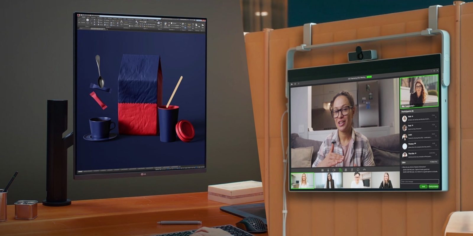 a desktop computer sitting on top of a desk
