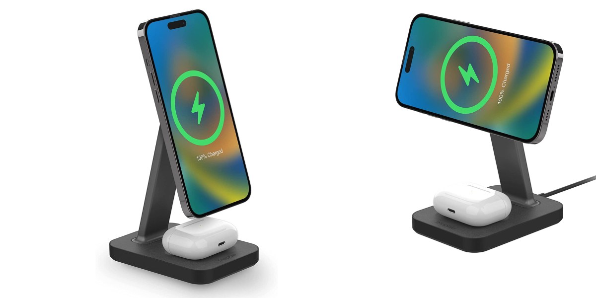 mophie Snap+ 2-in-1 Charging Stand