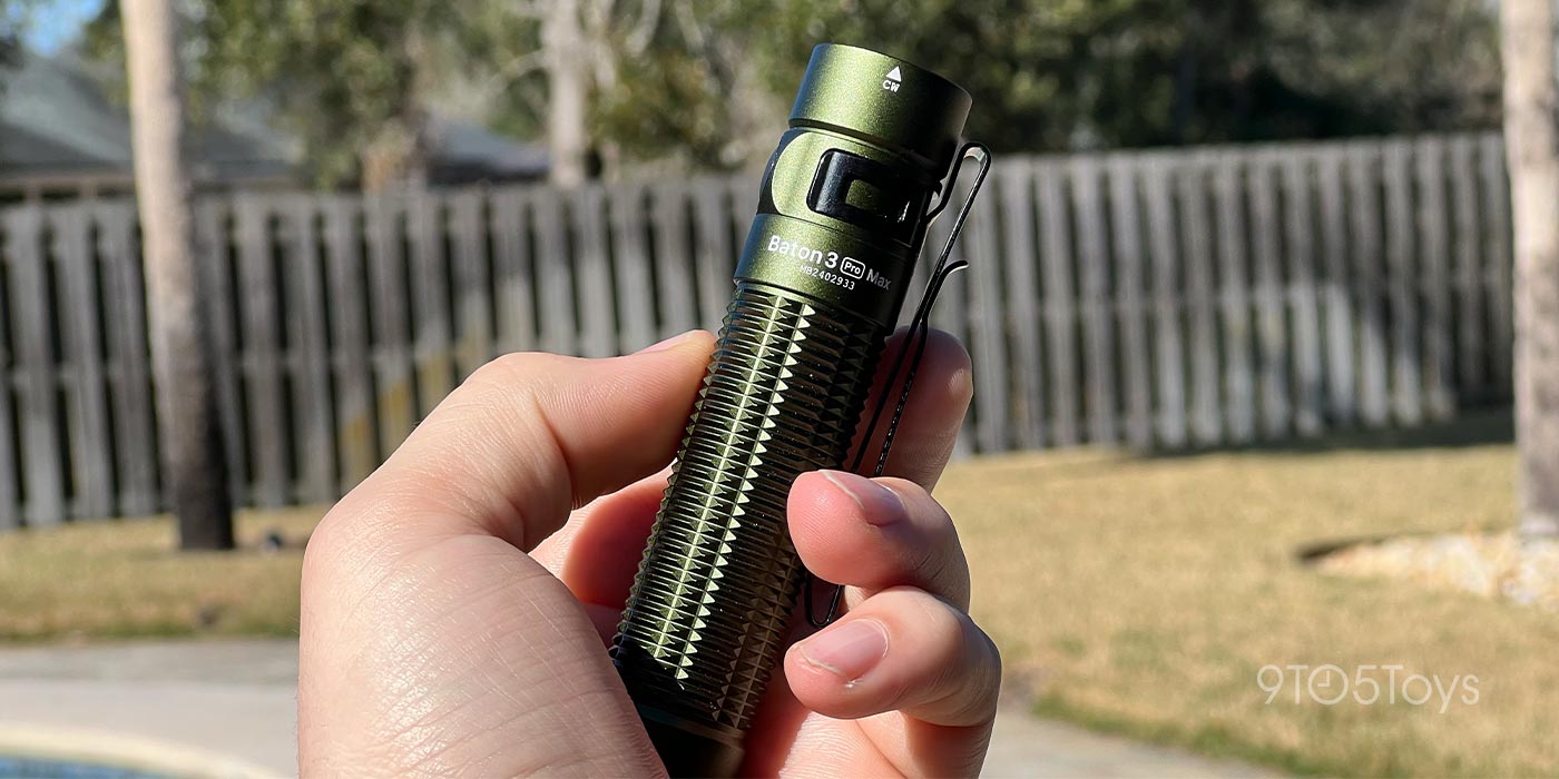 OLIGHT Baton 3 Pro Max flashlight hands-on review