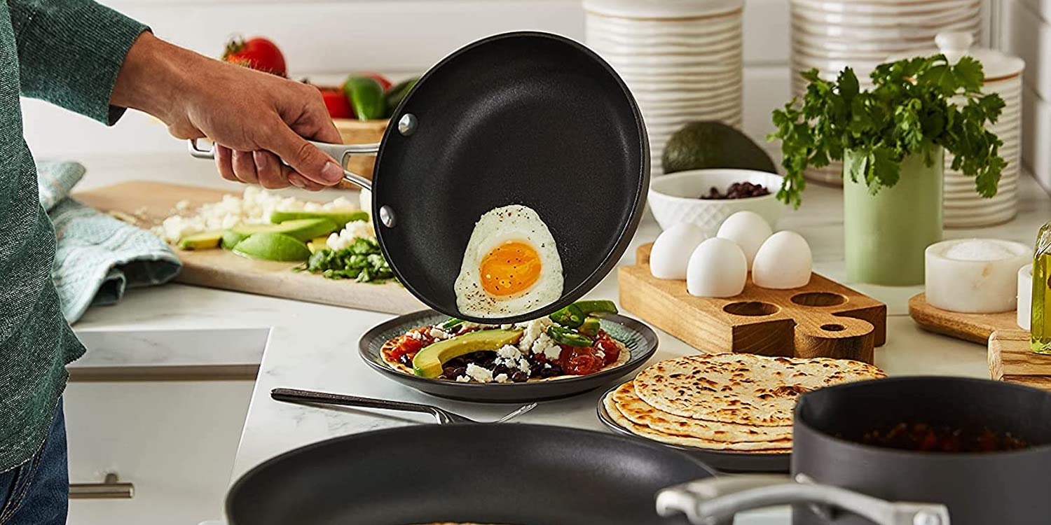 Calphalon's Nonstick Cookware Set with lifetime warranty at 151 (37