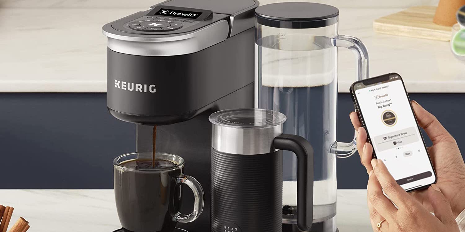 Rare deal drops Keurig's Wi-Fi smart coffee/latte maker with milk frother  down to $200 ($50 off)