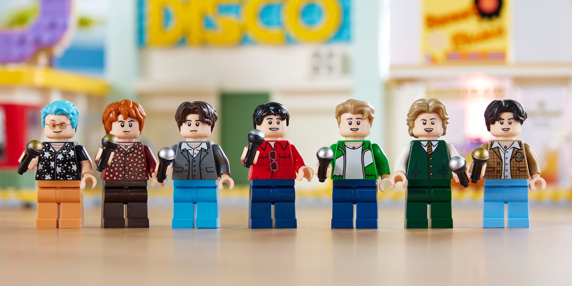 LEGO BTS set revealed with seven allnew minifigures