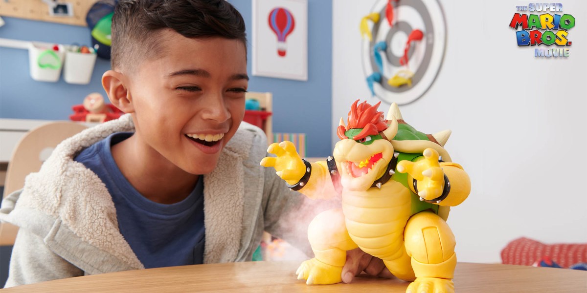 Nintendo The Super Mario Bros. Movie Bowser Figure With Fire Breathing  Effect : Target