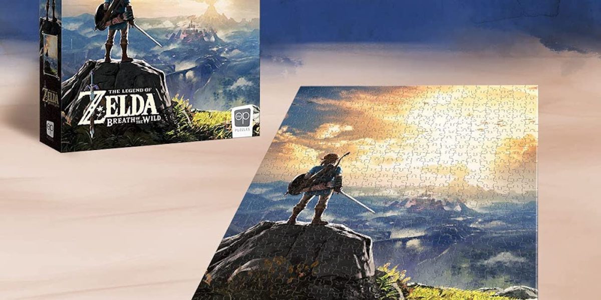 Score this official collectible Zelda Breath of Wild puzzle at the