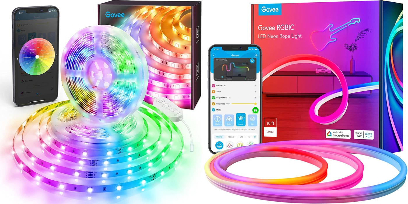 Govee's 50-foot Wi-Fi RGB LED Light Strip falls to new low at $18 (48%  off), more