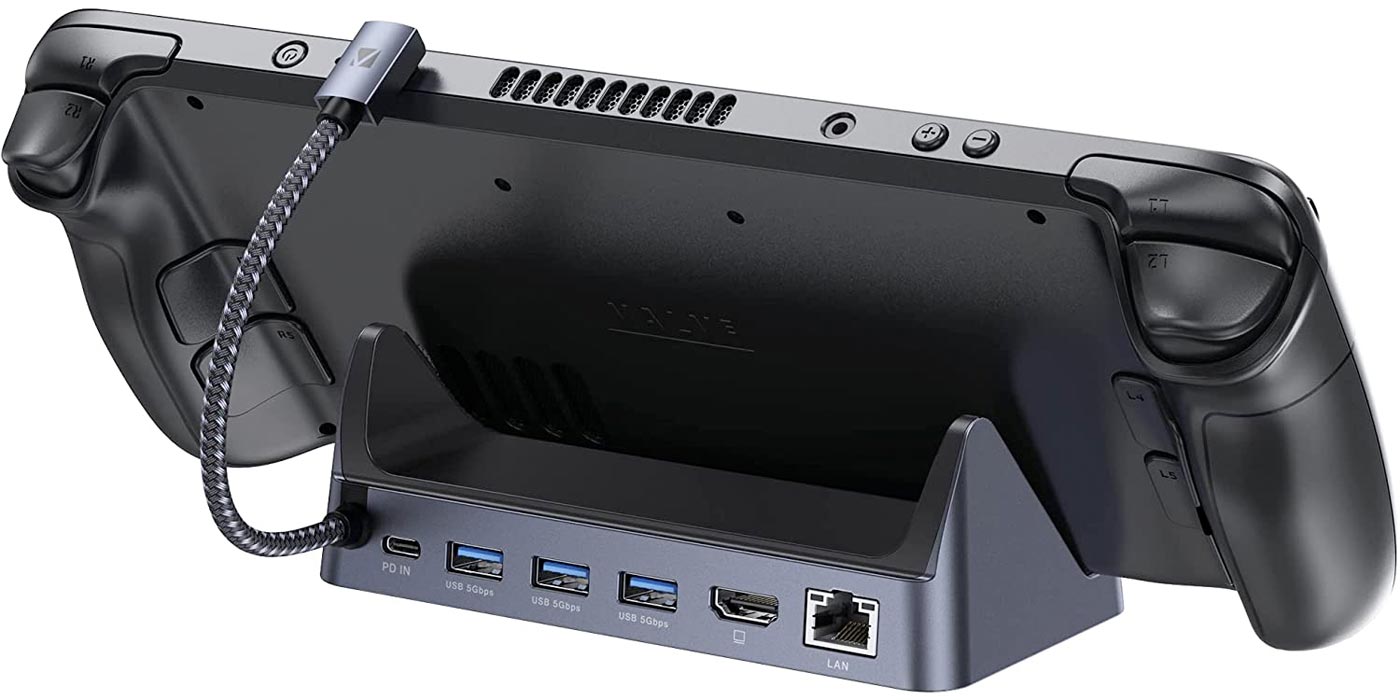 Dock your Steam Deck/ROG Ally in this 6-in-1 docking station with 4K60 HDMI  at $30 (40% off)