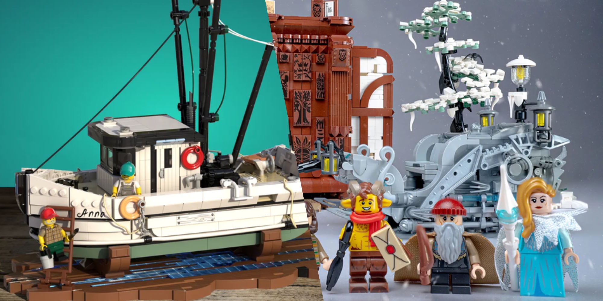 February's best LEGO Ideas: Chronicles of Narnia, Modern Family