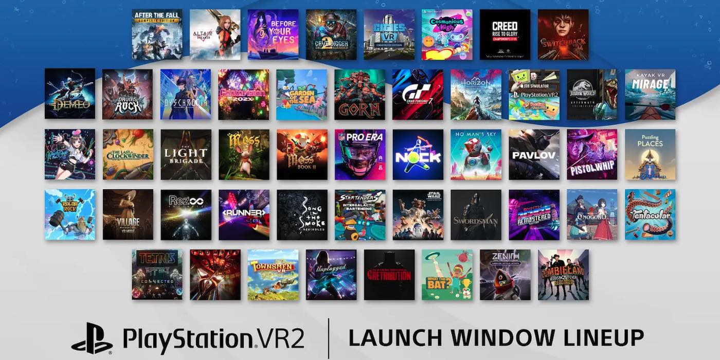 New PS VR2 games: Sony announces 10 new launch titles