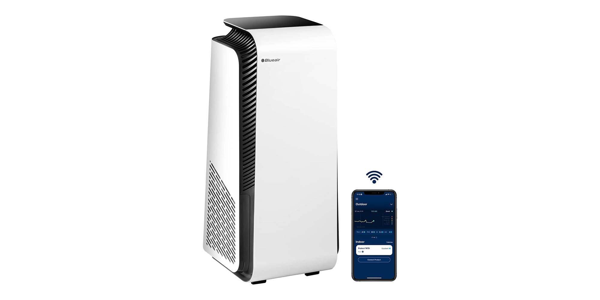 BLUEAIR's Protect 7470i HEPA Air Purifier falls to new alltime low of